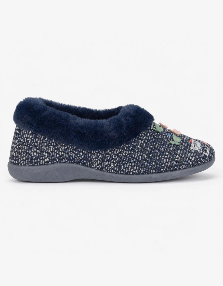 Sleepers TESSA Womens Full Slippers Navy