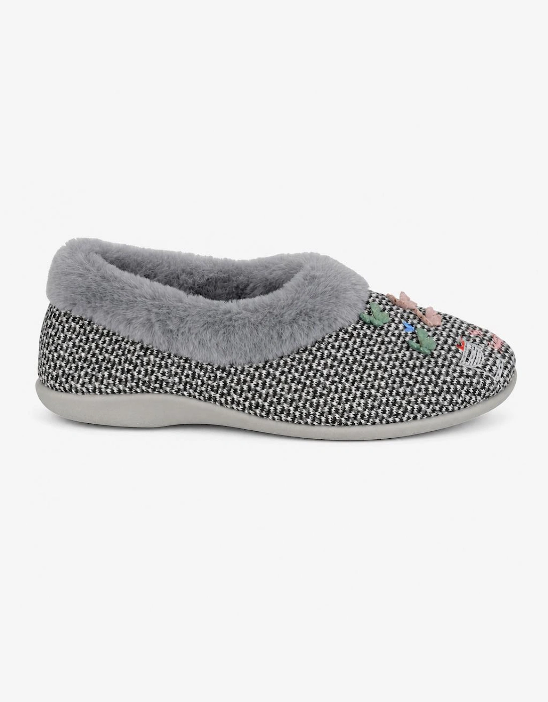 Sleepers TESSA Womens Full Slippers Grey