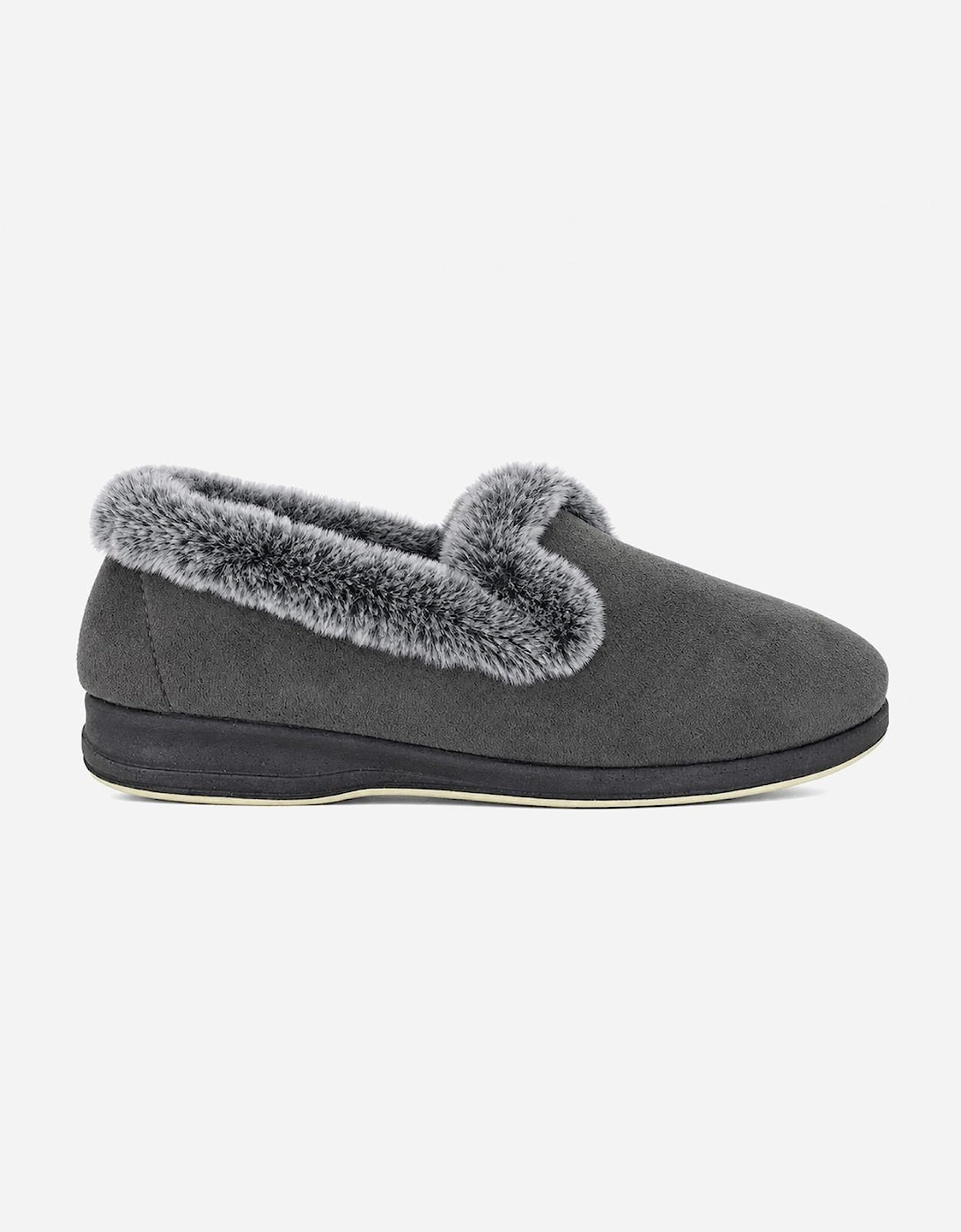 Sleepers MONICA Womens Full Slippers Grey