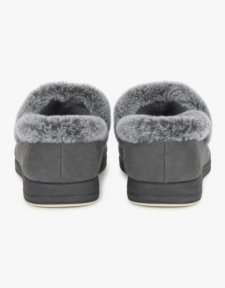Sleepers MONICA Womens Full Slippers Grey