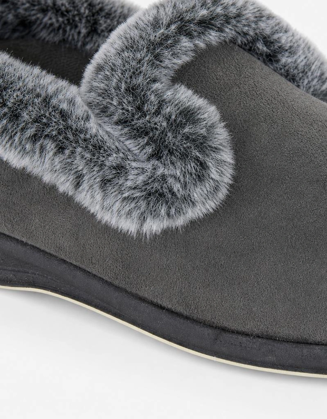 Sleepers MONICA Womens Full Slippers Grey