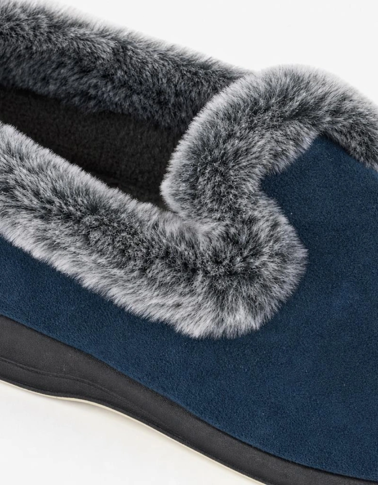 Sleepers MONICA Womens Full Slippers Navy