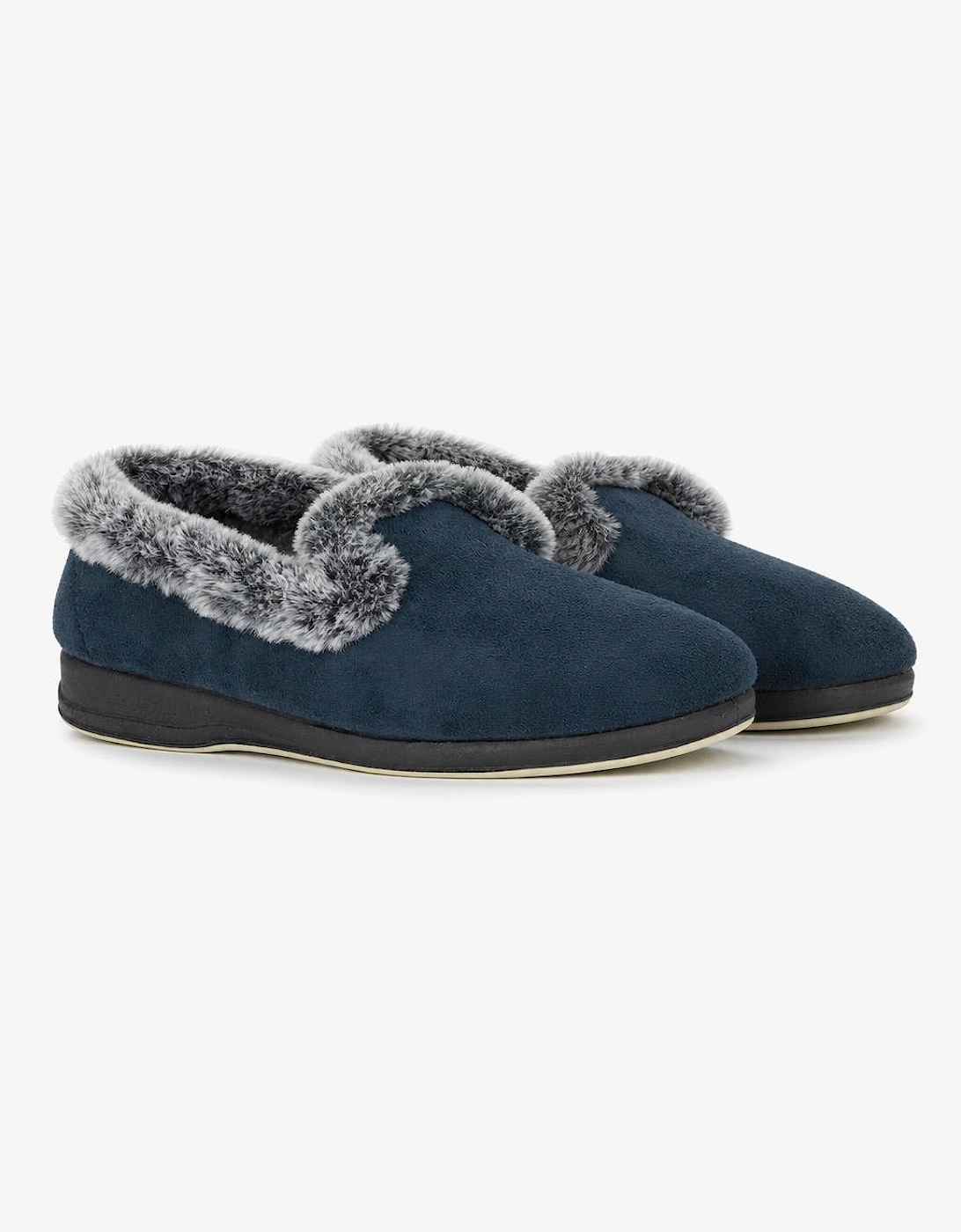 Sleepers MONICA Womens Full Slippers Navy