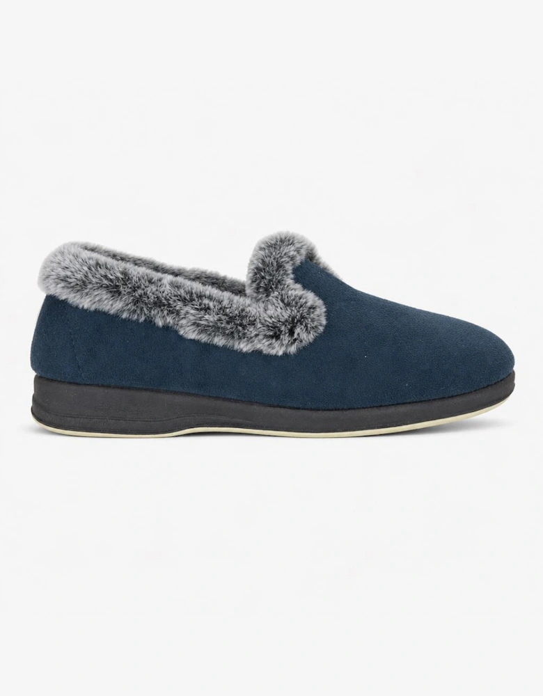 Sleepers MONICA Womens Full Slippers Navy