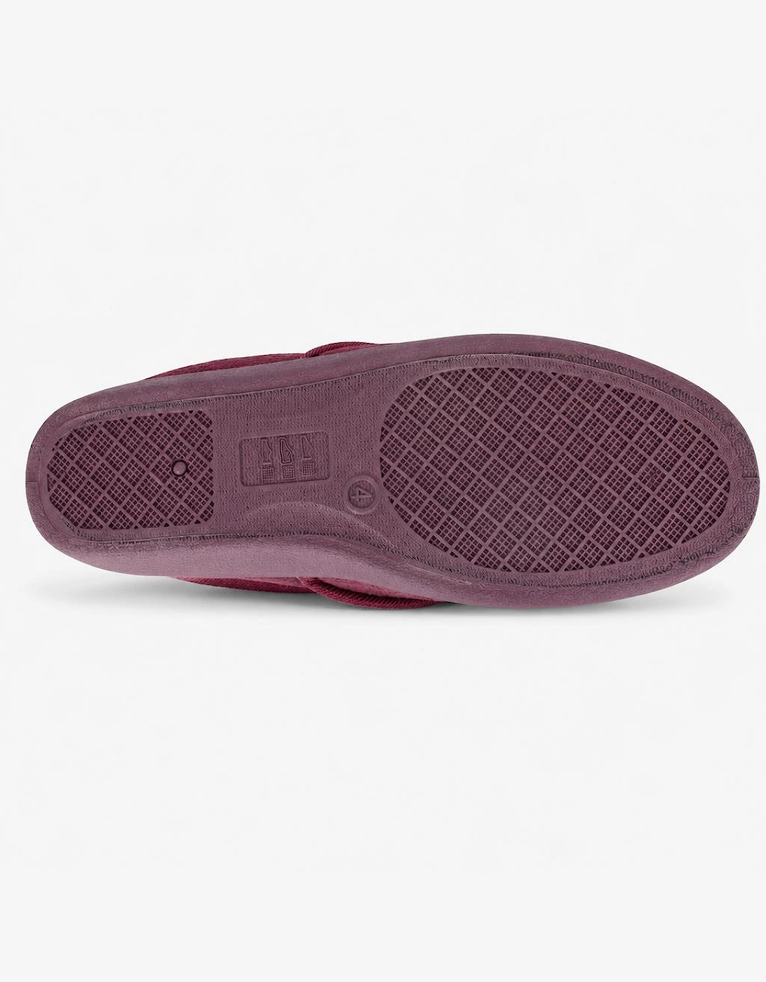 Sleepers CLARE Womens Full Slippers Burgundy