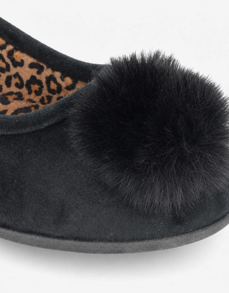 Sleepers JULIE Womens Full Slippers Black