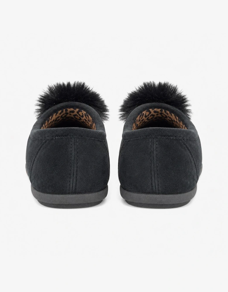 Sleepers JULIE Womens Full Slippers Black