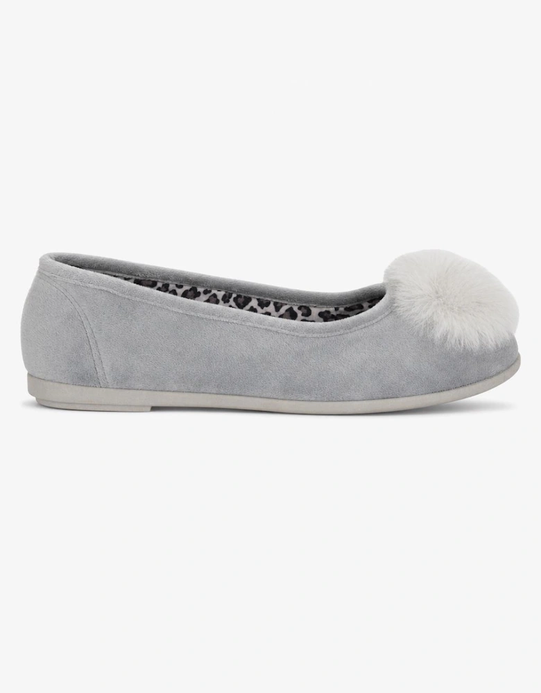 Sleepers JULIE Womens Full Slippers Grey