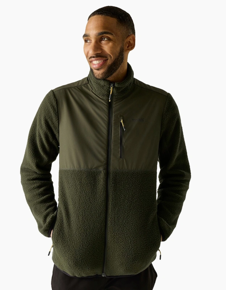 Regatta Mens Morran Water-Resistant Full Zip Fleece