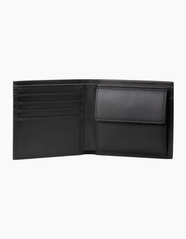 Randy 4cc Leather Black Coin Wallet