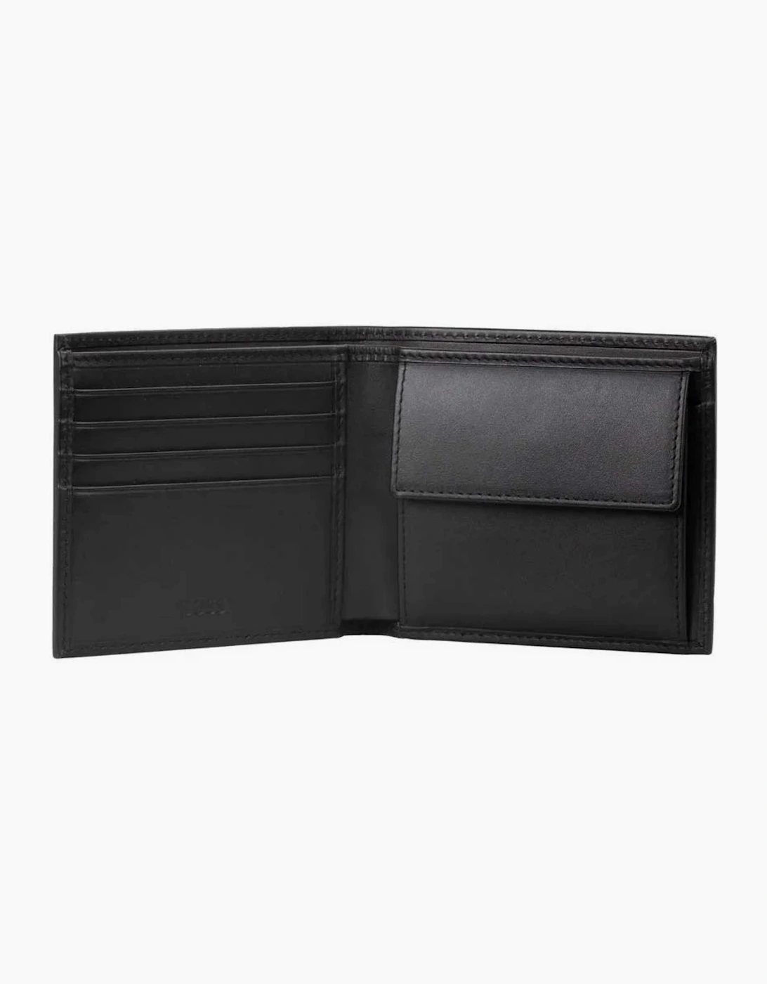 Randy 4cc Leather Black Coin Wallet