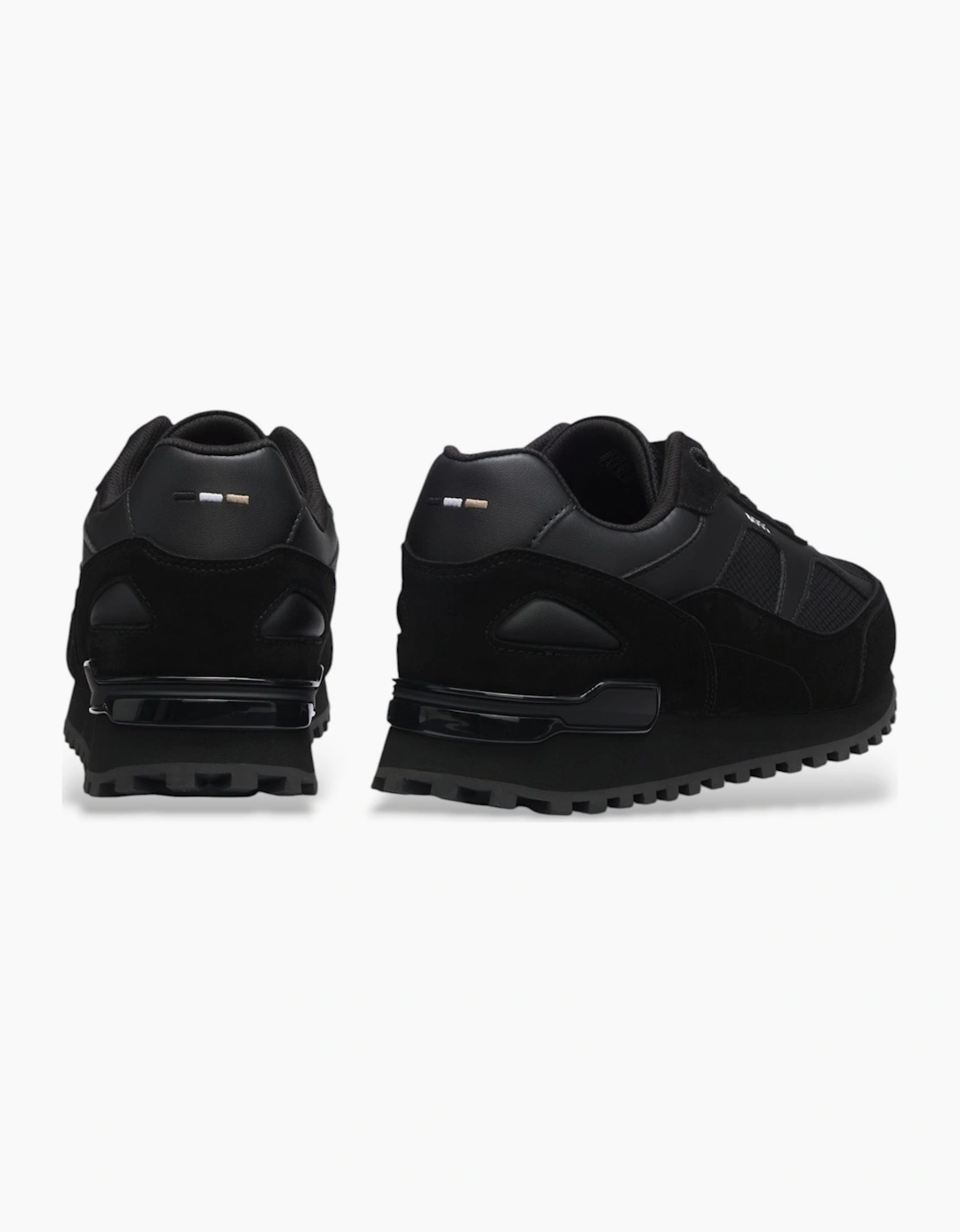 Parkour-L Mesh Triple Black Runner Trainers