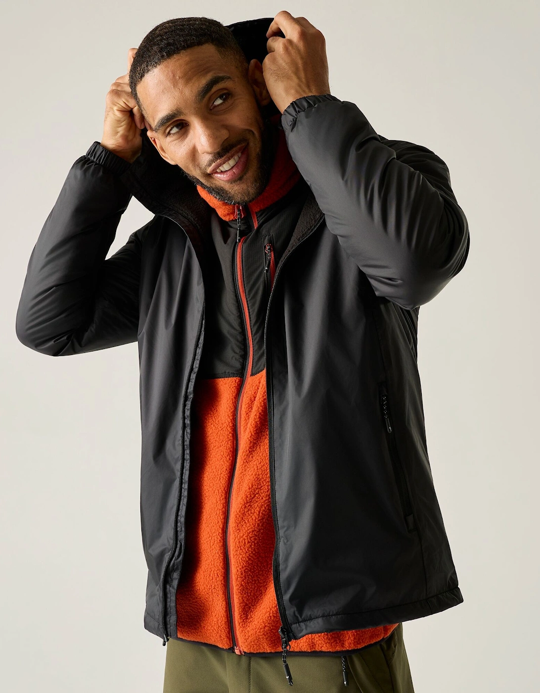 Regatta Mens Kybre Fleece Lined Jacket