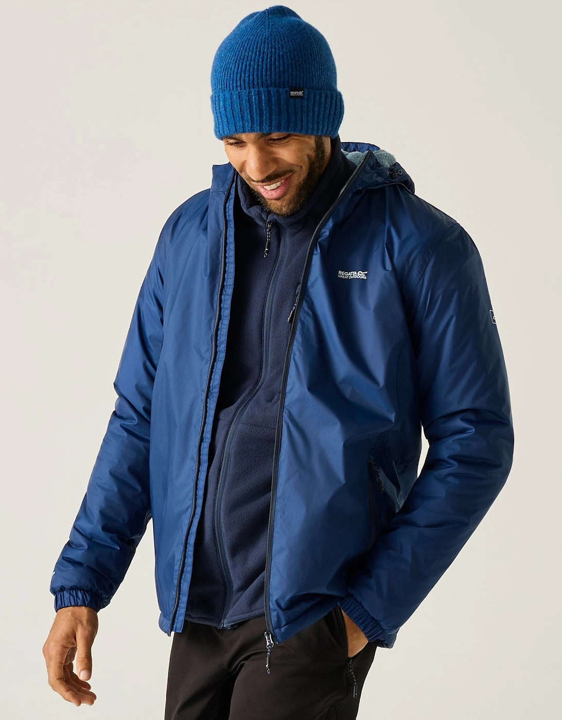 Regatta Mens Kybre Fleece Lined Jacket