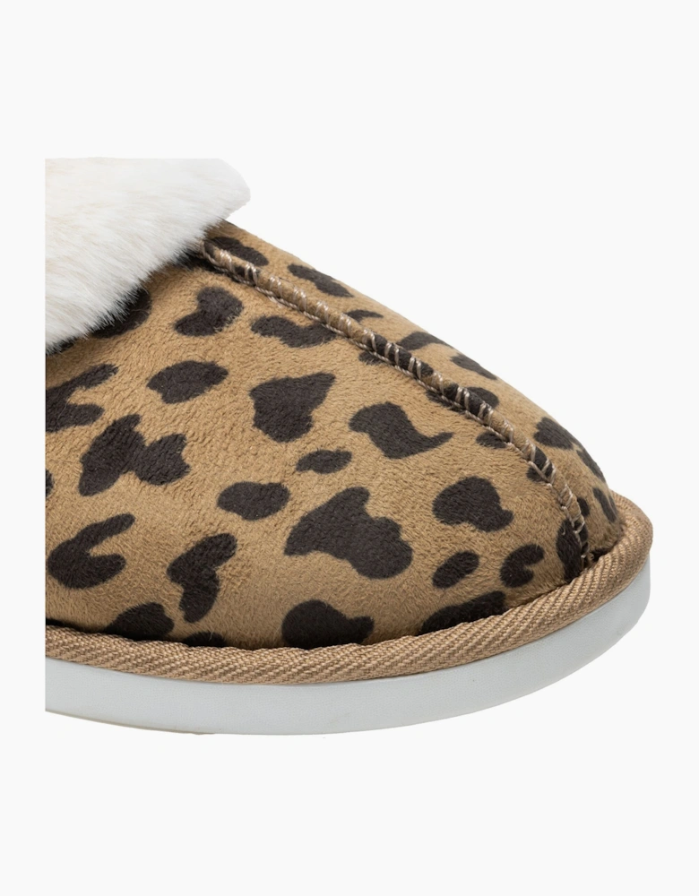 Regatta Womens/Ladies Tulsy Leopard Print Slippers