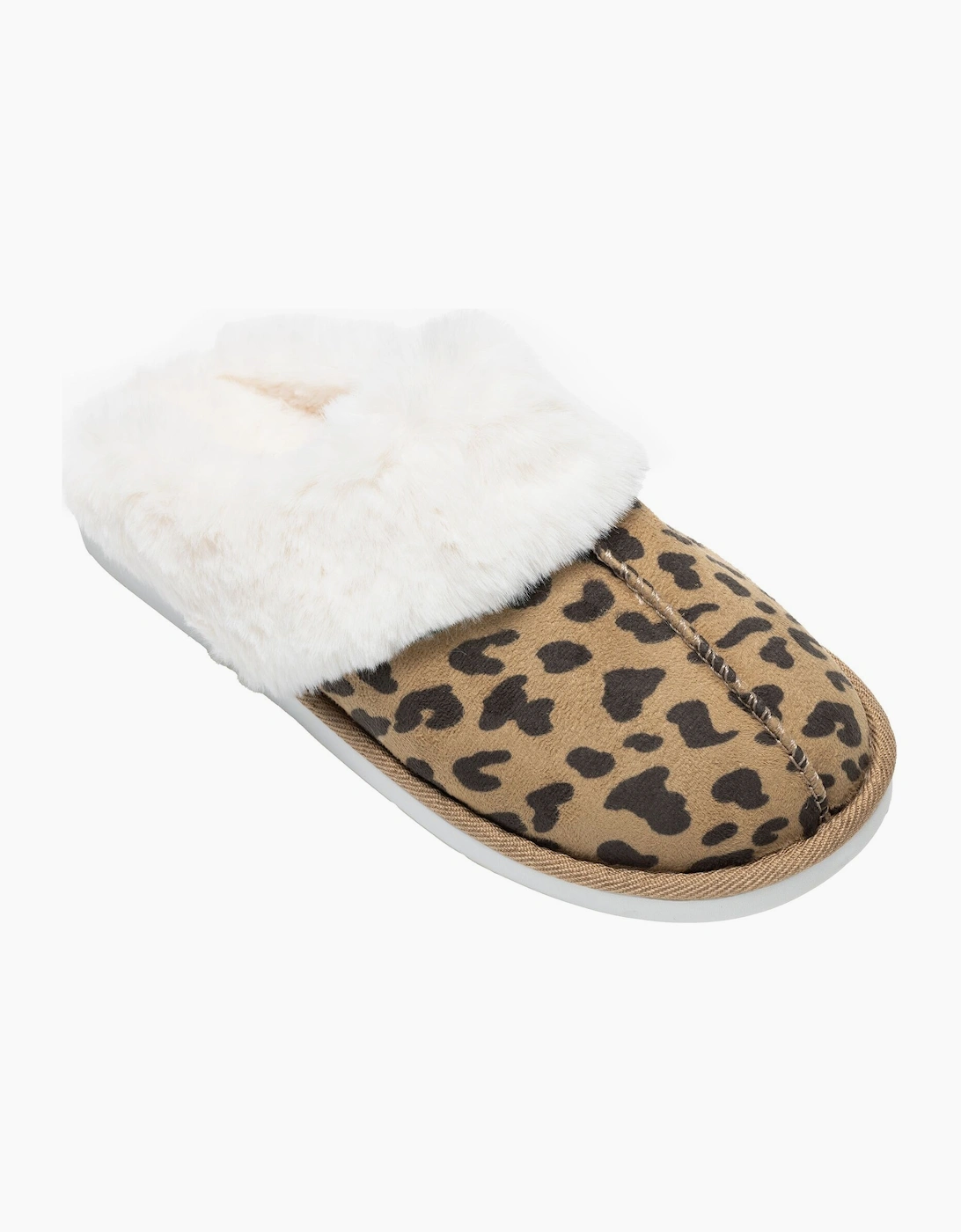Regatta Womens/Ladies Tulsy Leopard Print Slippers