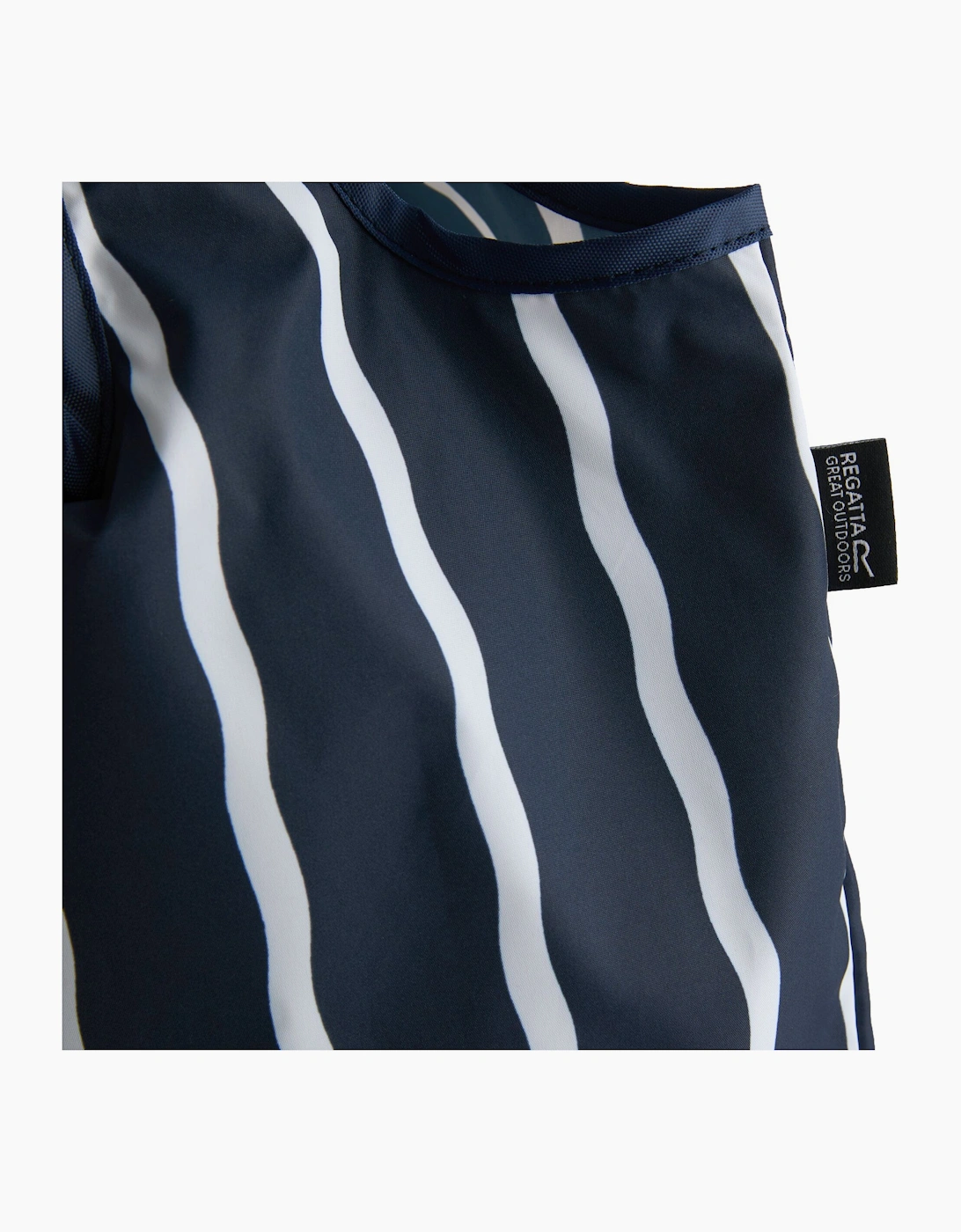Regatta Wavy Striped Packaway Shopper Bag