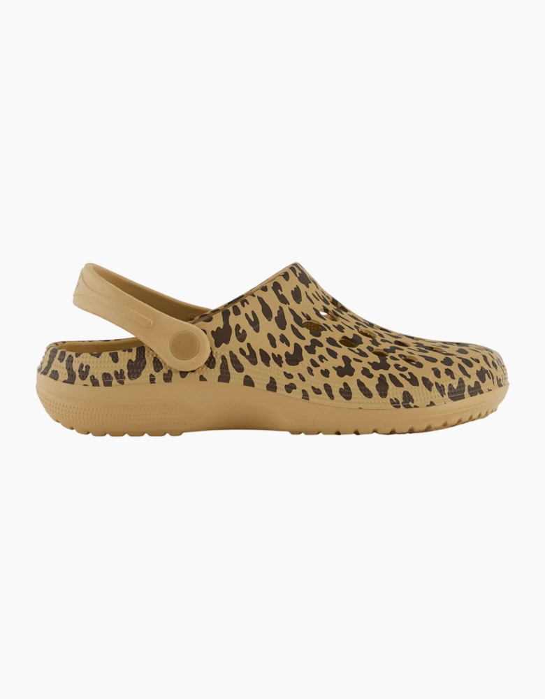 Regatta Womens/Ladies Sakari Leopard Print Clogs