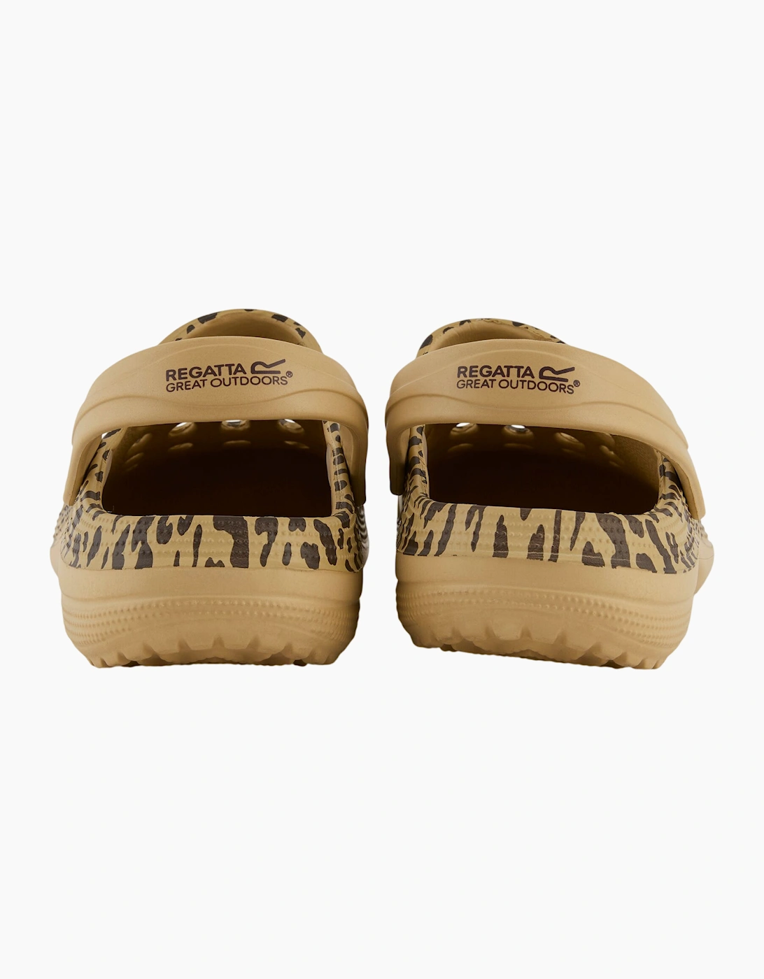 Regatta Womens/Ladies Sakari Leopard Print Clogs