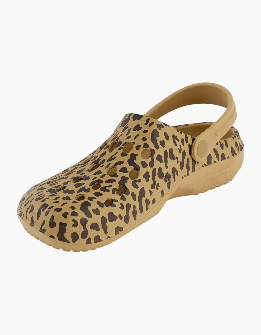 Regatta Womens/Ladies Sakari Leopard Print Clogs