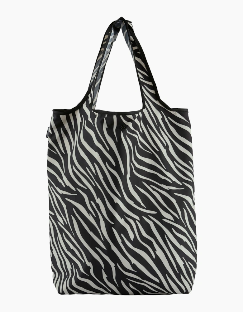 Regatta Zebra Print Packaway Shopper Bag