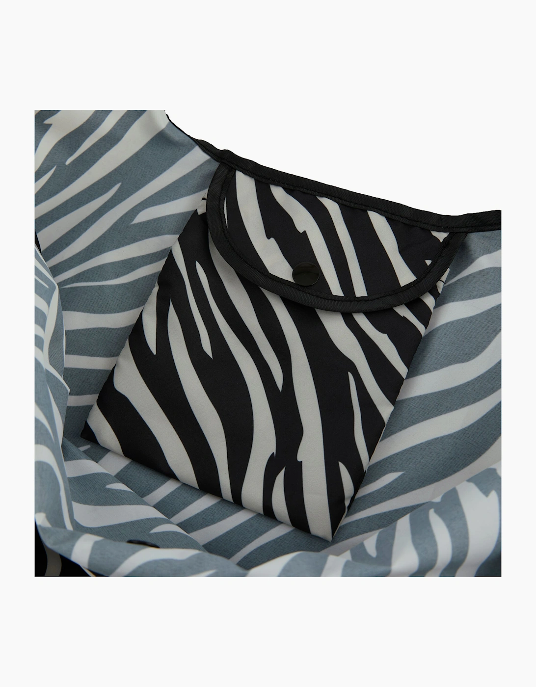 Regatta Zebra Print Packaway Shopper Bag