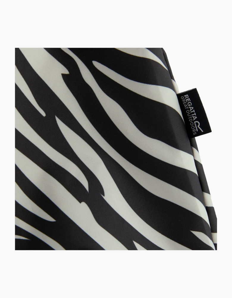 Regatta Zebra Print Packaway Shopper Bag