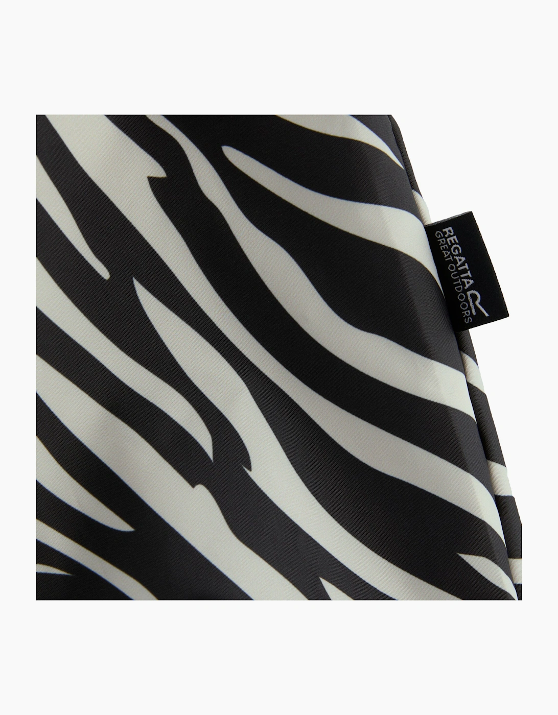 Regatta Zebra Print Packaway Shopper Bag