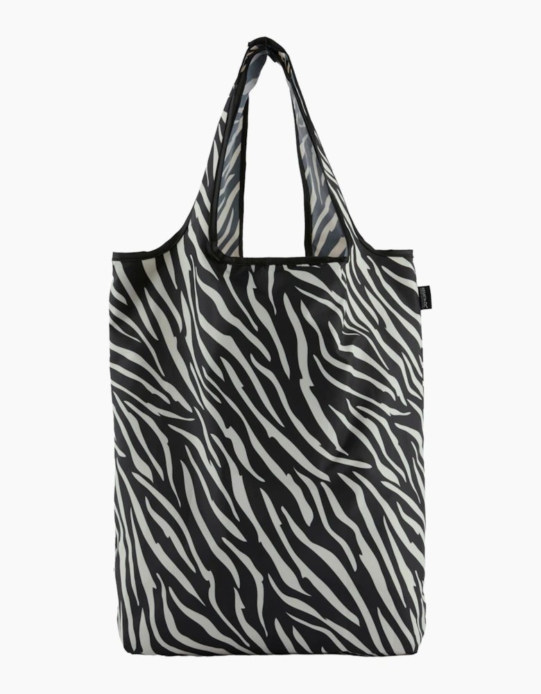 Regatta Zebra Print Packaway Shopper Bag