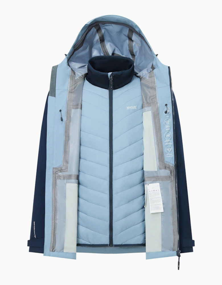 Regatta Mens Sacramento 3 in 1 Waterproof Jacket