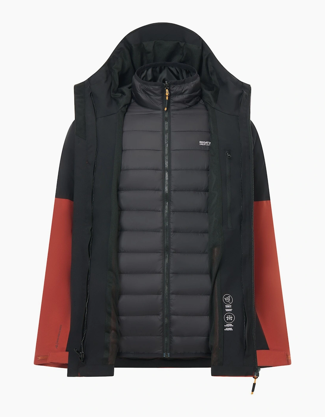 Regatta Mens Wentwood 3 in 1 Jacket