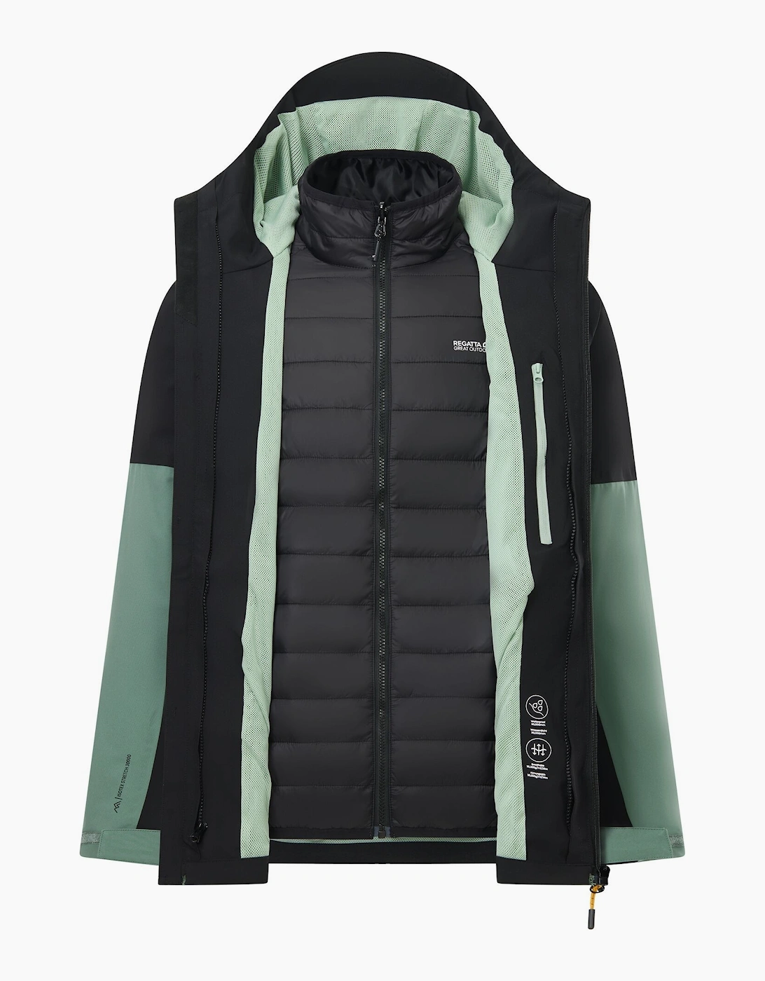 Regatta Mens Wentwood 3 in 1 Jacket