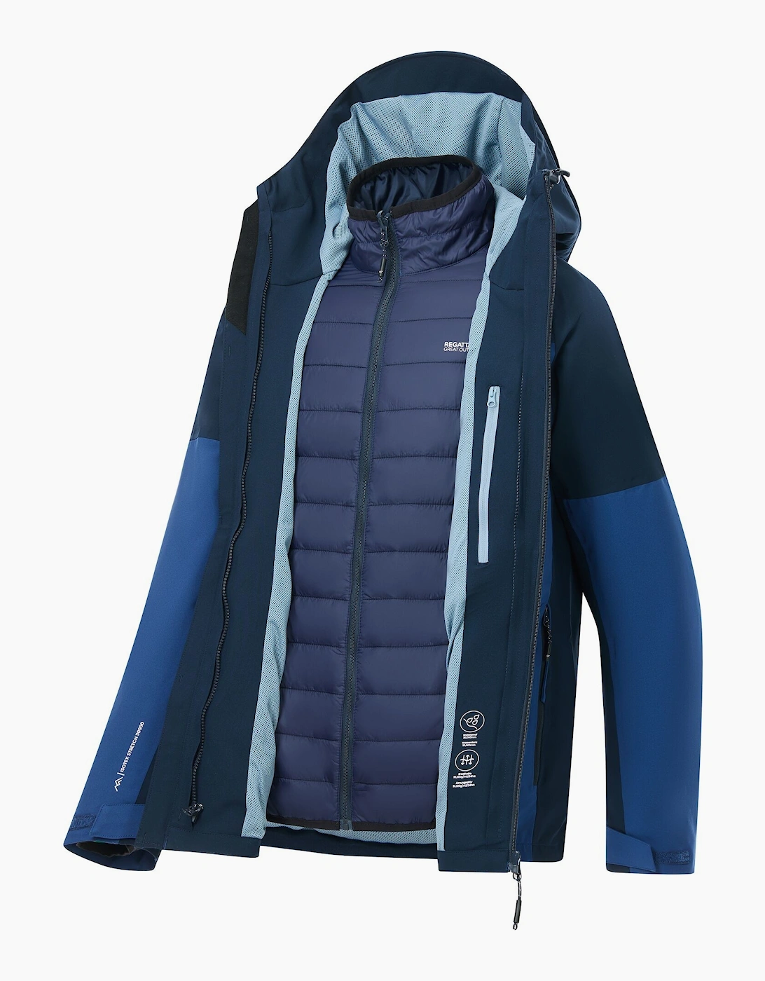 Regatta Mens Wentwood 3 in 1 Jacket