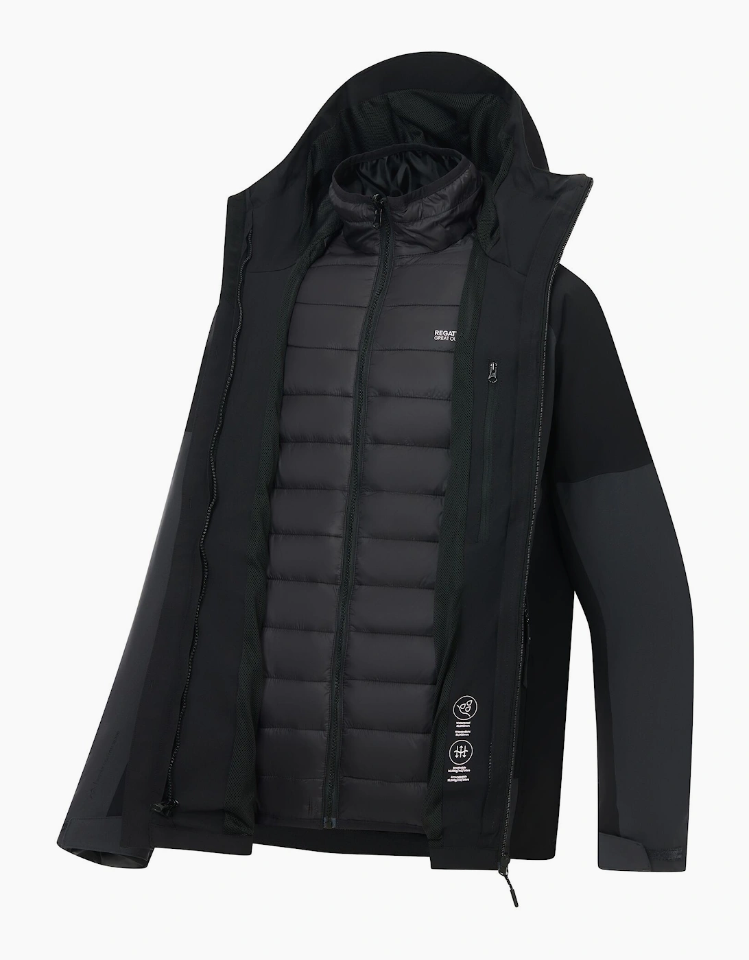Regatta Mens Wentwood 3 in 1 Jacket