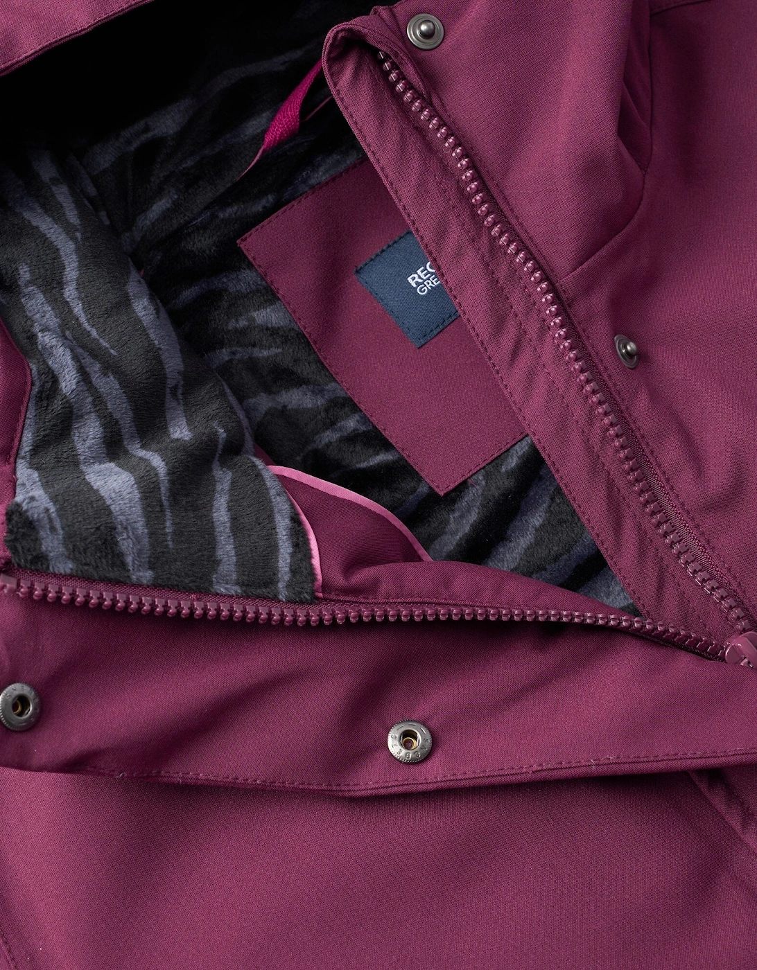 Regatta Womens/Ladies Ramona Zebra Insulated Waterproof Jacket