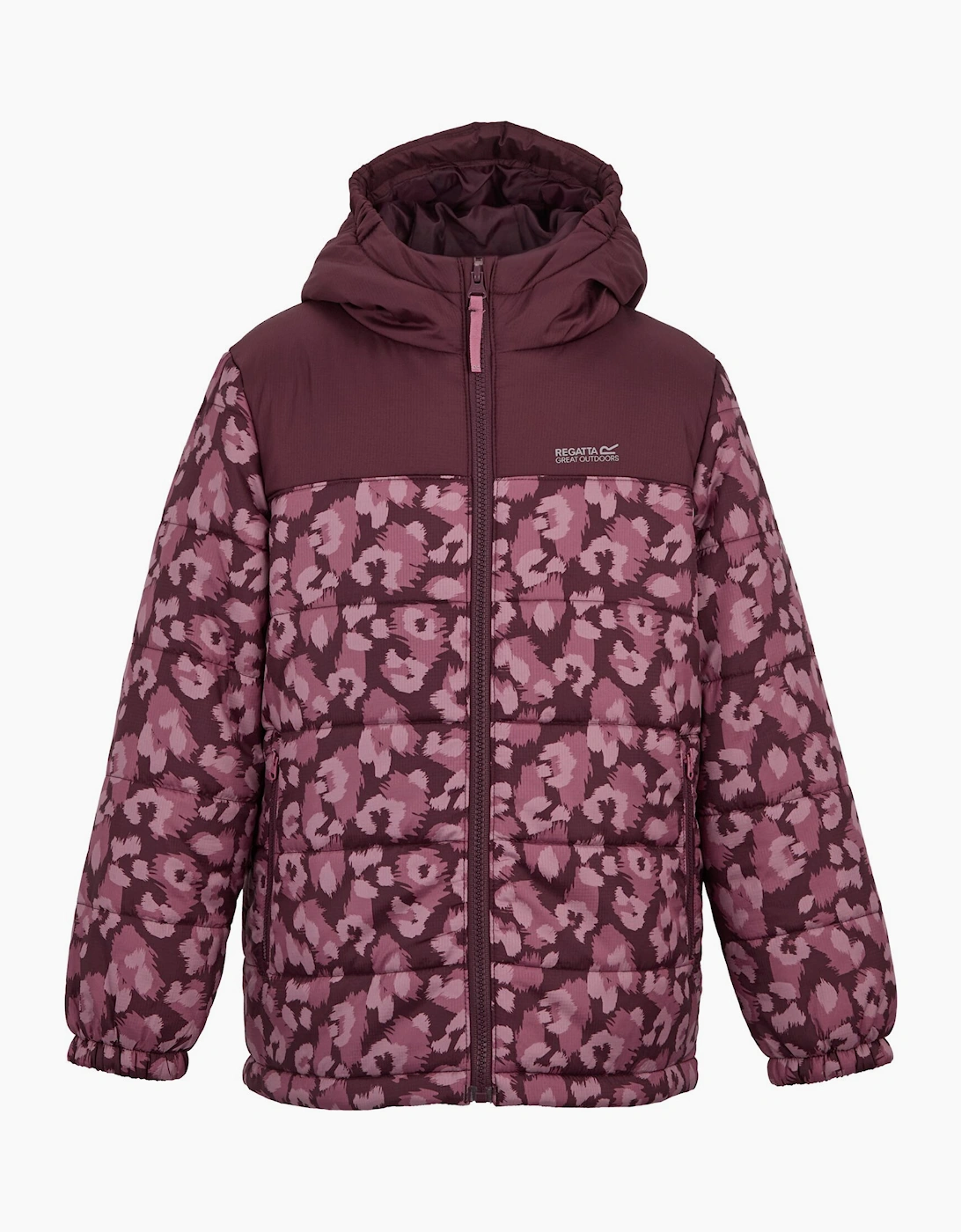 Regatta Childrens/Kids Lofthouse Leopard Print Padded Jacket