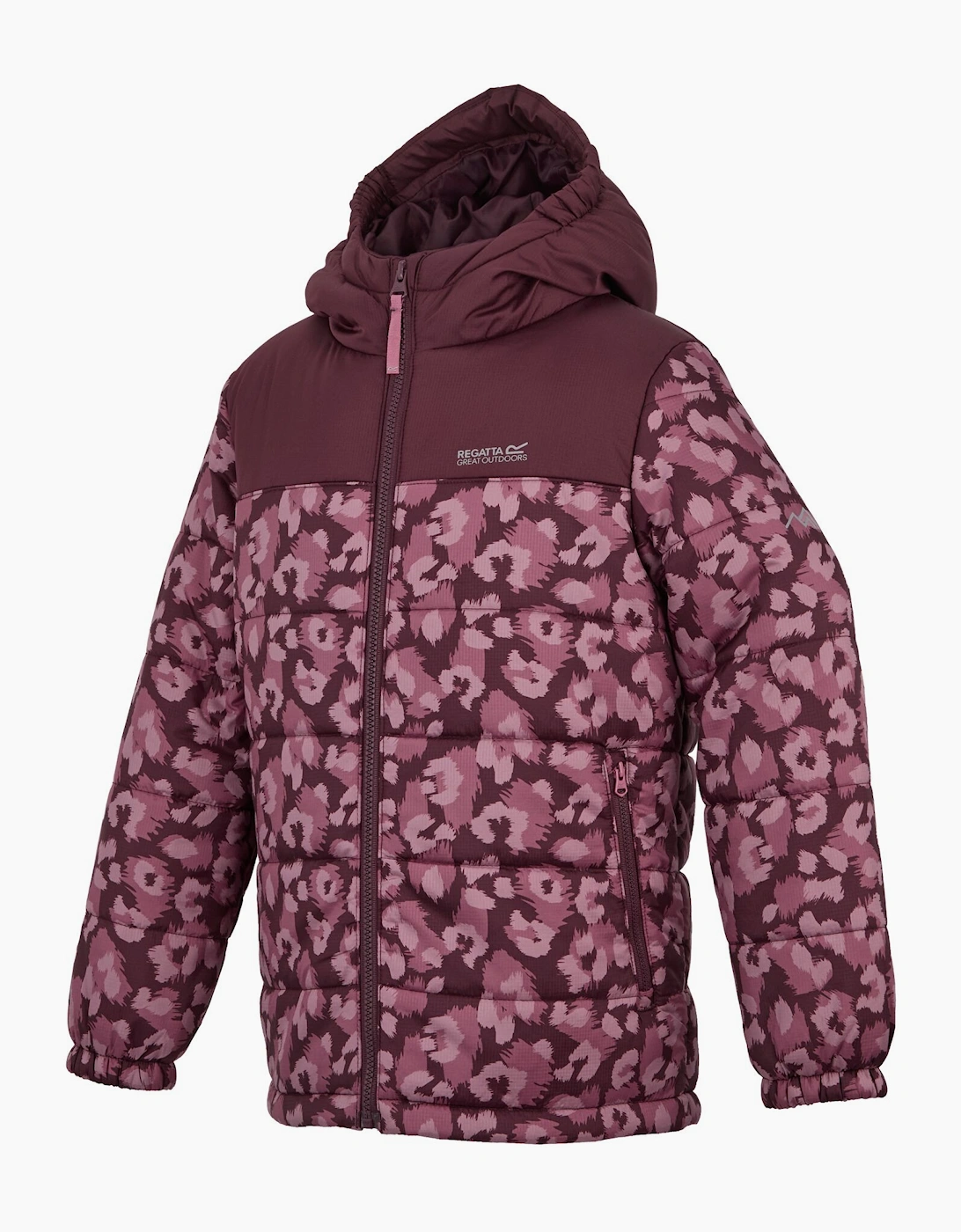 Regatta Childrens/Kids Lofthouse Leopard Print Padded Jacket