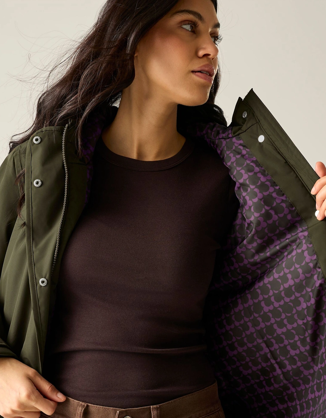 Regatta Womens/Ladies Orla Kiely Insulated Waterproof Jacket