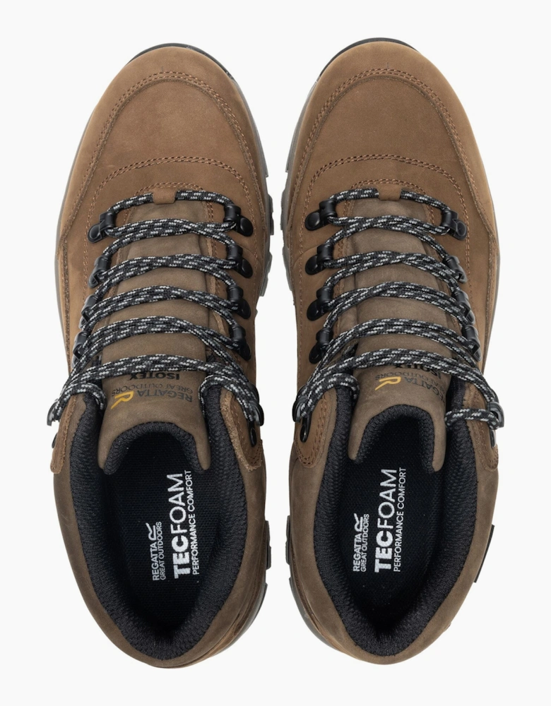 Regatta Mens Bayton Leather Mid Cut Walking Boots