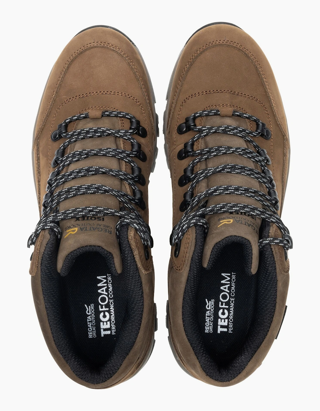Regatta Mens Bayton Leather Mid Cut Walking Boots
