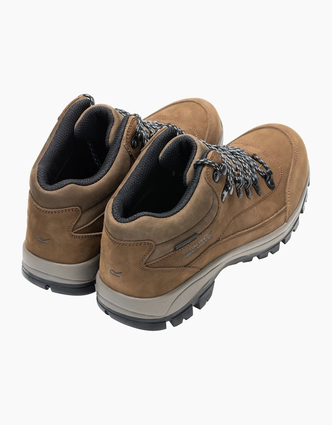 Regatta Mens Bayton Leather Mid Cut Walking Boots