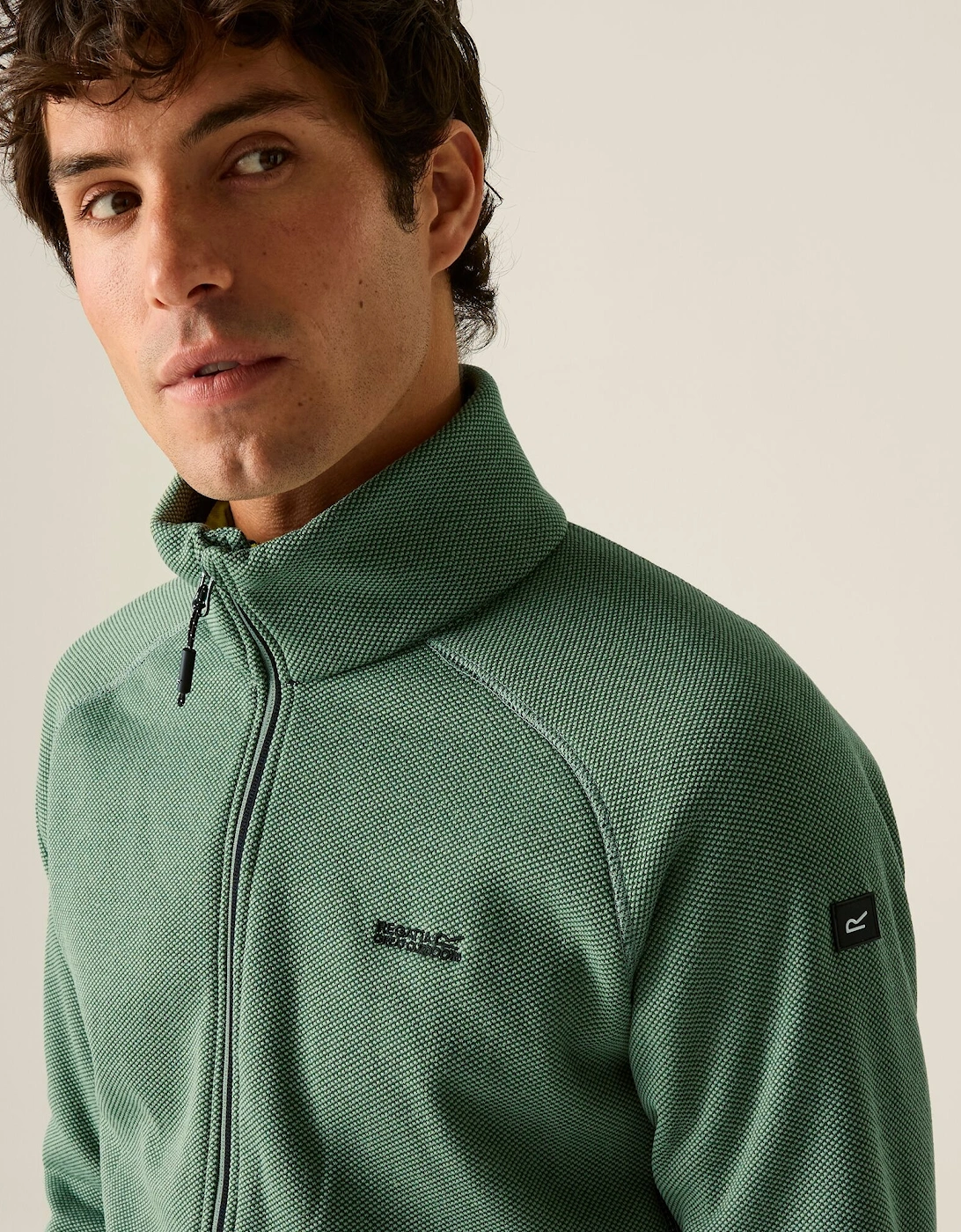 Regatta Mens Rike Full Zip Fleece Jacket