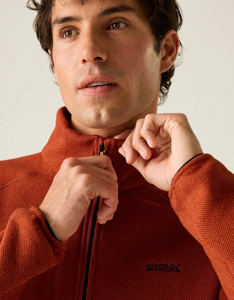 Regatta Mens Rike Full Zip Fleece Jacket
