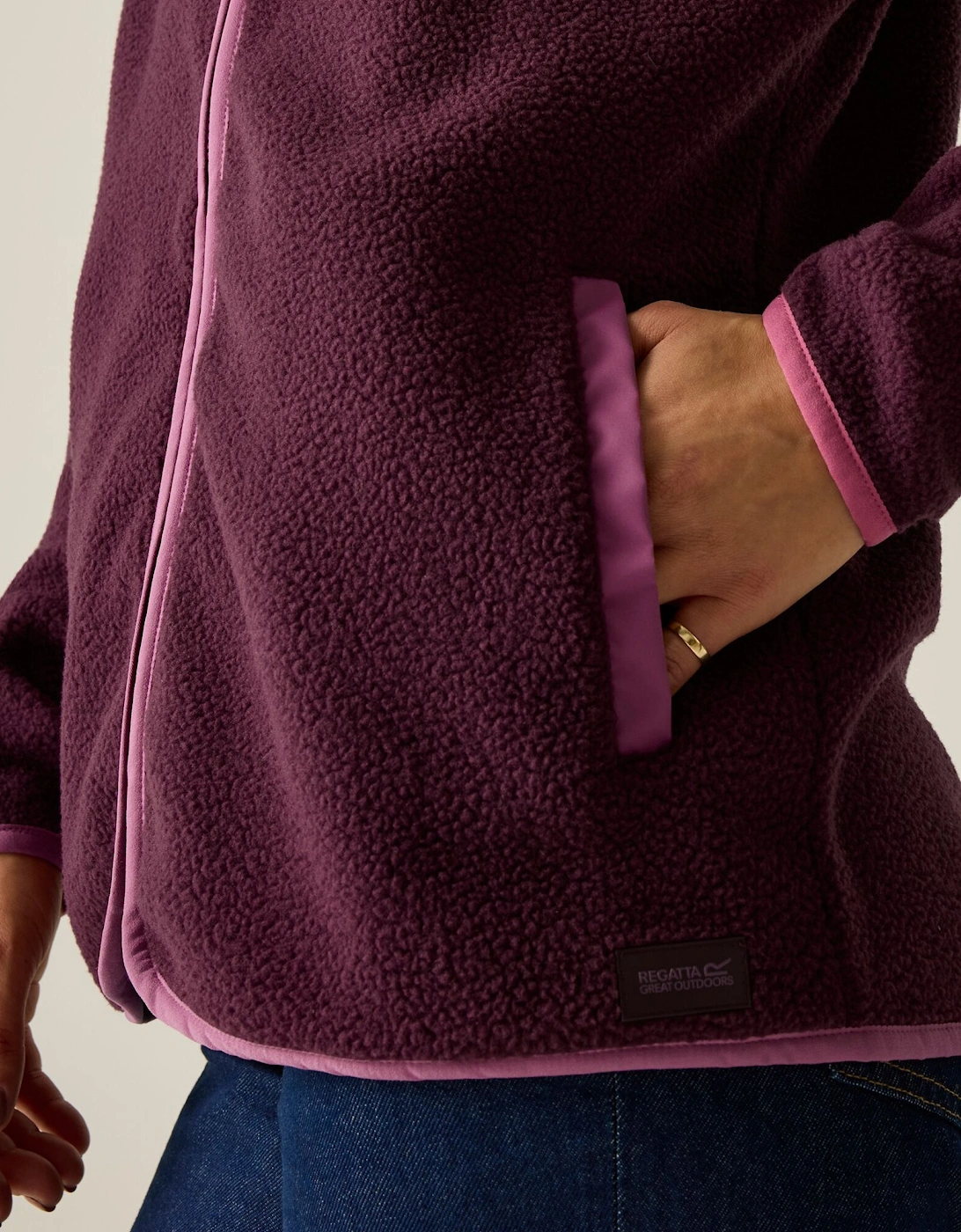 Regatta Womens/Ladies Frankie Borg Full Zip Fleece Jacket
