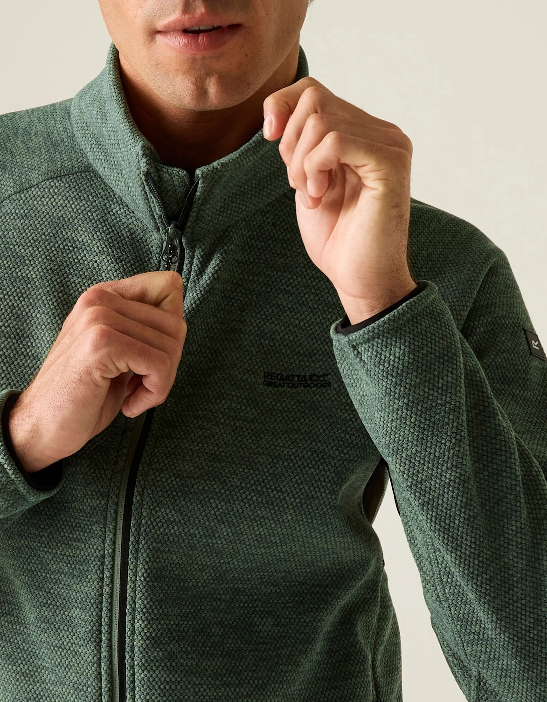 Regatta Mens Harrow Full Zip Fleece Jacket
