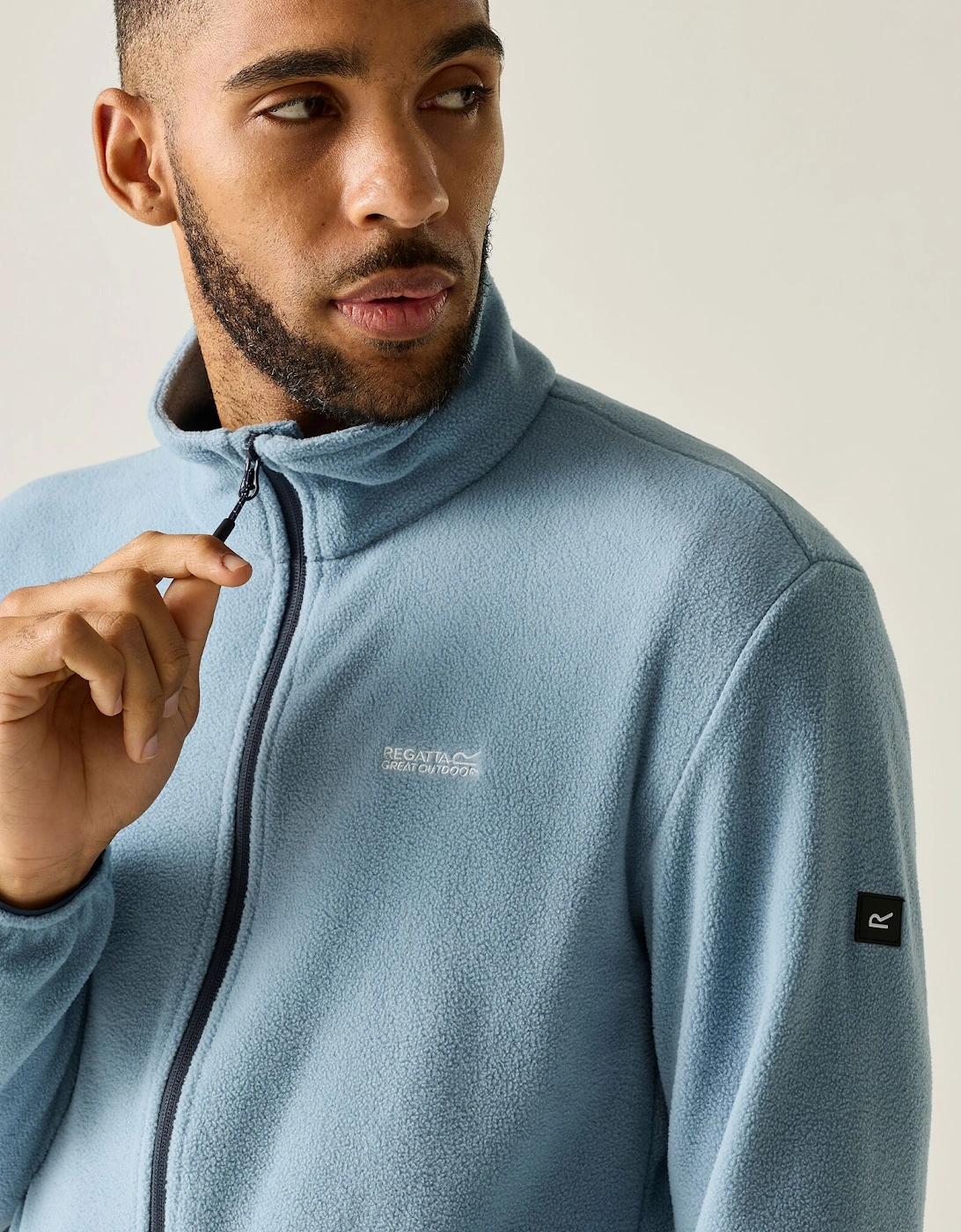 Regatta Mens Harrow Full Zip Fleece Jacket
