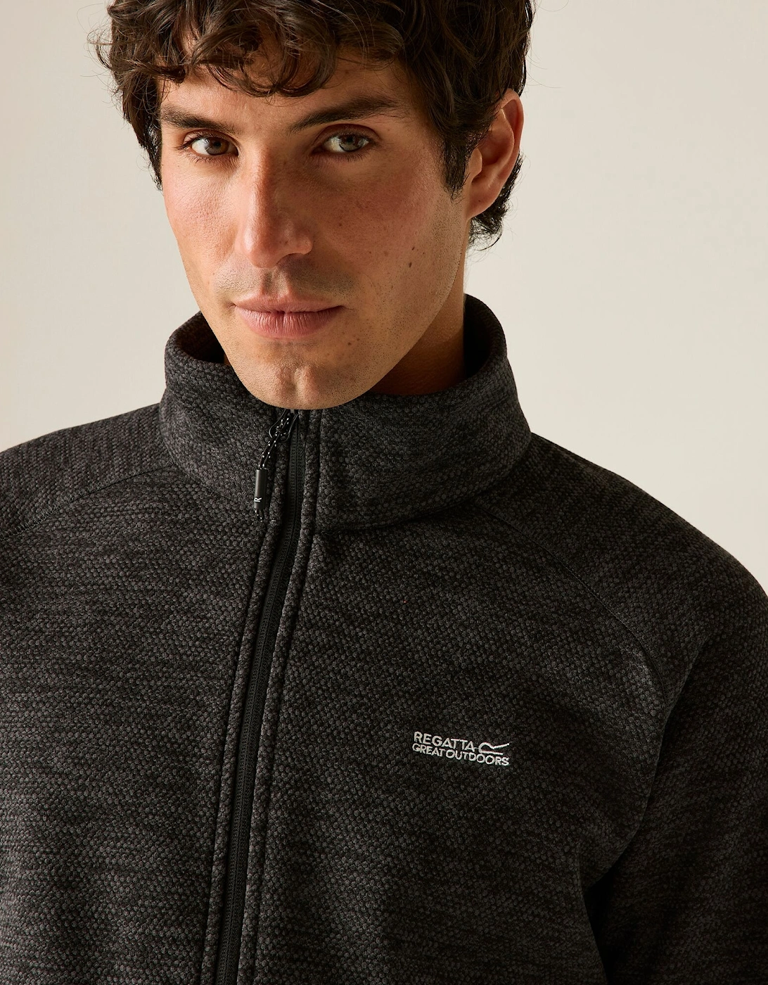Regatta Mens Harrow Full Zip Fleece Jacket