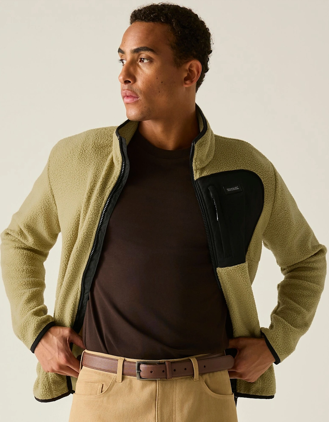 Regatta Mens Frankie Borg Fleece Jacket