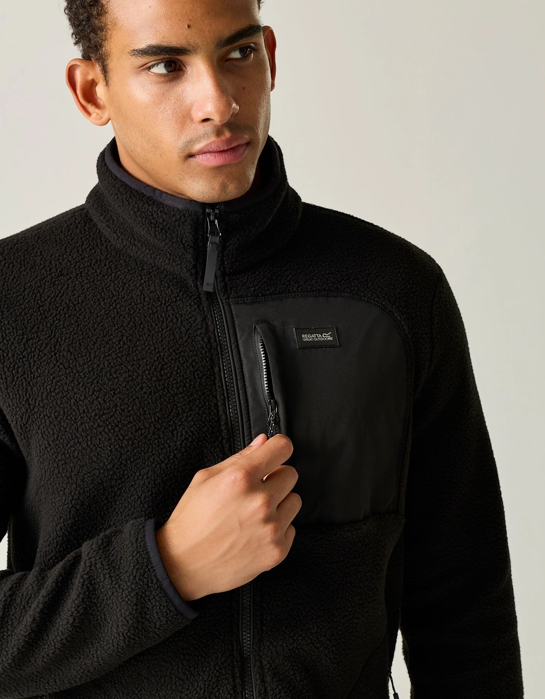 Regatta Mens Frankie Borg Fleece Jacket