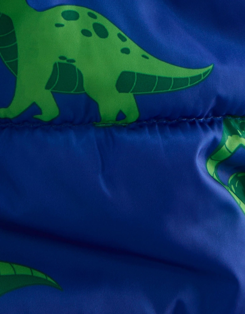 Regatta Childrens/Kids Penrose Dinosaur Quilted Puddle Suit